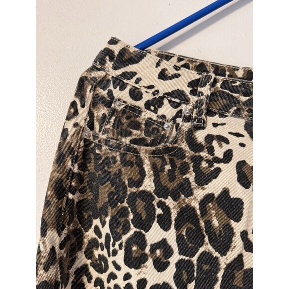 Aelfric Eden Leopard Jeans Size 34 Unisex Sizing Wide Leg - Picture 12 of 16